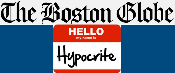 Boston Globe double standard