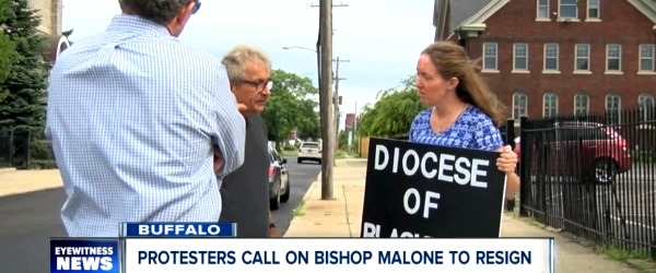 Buffalo Bishop Malone protest - Sun., Aug. 18, 2019