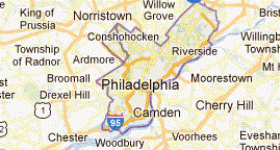 Philadelphia map