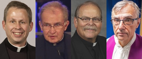 Rev. Michael O’Brien : Rev. Paul Nogaro : Msgr. Peter Popadick : Rev. John Clemens : Rev. Paul Guzman